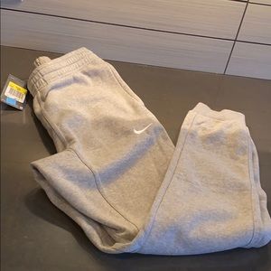Nike gray sweat pants / joggers new w/ tags S